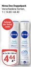 Deo Doppelpack Angebote von Nivea bei GLOBUS St. Ingbert für 4,44 €