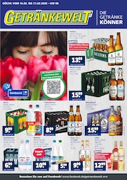 Coca Cola Angebot im aktuellen Getränkewelt Prospekt auf Seite 1