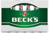 Pils im Angebot bei REWE in Lage Pils Angebote von Beck's bei REWE Lage für 10,99 €