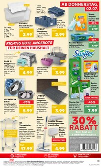 Wäscheständer im Kaufland Prospekt "Hier bin ich richtig" mit 75 Seiten (Jena)