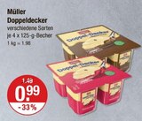 Doppeldecker von Müller im aktuellen V-Markt Prospekt für 0,99 €