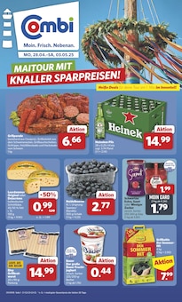 Bier im combi Prospekt "Markt - Angebote" mit 35 Seiten (Oldenburg)