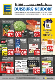 Coca Cola im EDEKA Prospekt "Aktuelle Angebote" mit 24 Seiten (Duisburg)