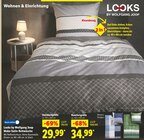 Mako-Satin-Bettwäsche im Angebot bei Lidl in Wismar Mako-Satin-Bettwäsche Angebote von Looks by Wolfgang Joop bei Lidl Wismar für 29,99 €