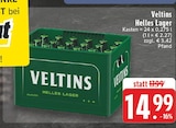 Helles Lager Angebote von Veltins bei EDEKA Unna für 14,99 €