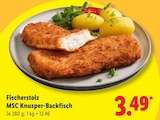 MSC Knusper-Backfisch von Fischerstolz im aktuellen Lidl Prospekt für 3,49 €
