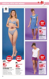 Pyjama Femme Angebote im Prospekt "Super U" von Super U Pyjama Femme Angebote im Prospekt "Super U" von Super U auf Seite 14