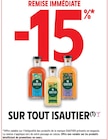 -15% de remise immédiate sur tout Isautier à Intermarché Super dans Barlin