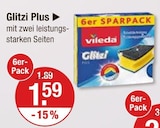 Glitzi Plus im V-Markt Prospekt Glitzi Plus von Vileda im aktuellen V-Markt Prospekt für 1,59 €