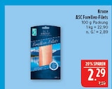 ASC Forellen-Filets im Angebot bei Marktkauf in Hof ASC Forellen-Filets Angebote von Krone bei Marktkauf Hof für 2,29 €