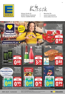 Aktueller EDEKA Hünxe Prospekt EDEKA Hünxe Prospekt "Aktuelle Angebote" mit 24 Seiten