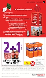 Promos Coca-Cola dans le catalogue "-60% DE REMISE IMMÉDIATE SUR LE 2ÈME" de Intermarché Super Coca-Cola en promo dans le catalogue Intermarché Super à la page 35