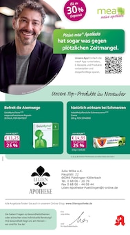 Aktueller mea - meine apotheke Prospekt für Püttlingen mit  Seiten