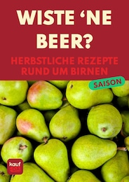 Rezepte Prospekt für Aschaffenburg mit 1 Seite Rezepte Prospekt für Aschaffenburg: "Birne", 1 Seite, 23.09.2026 - 09.10.2026