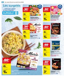 Promo Plat cuisiné surgelé dans le catalogue Carrefour du moment à la page 22