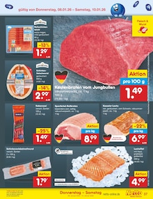 Schweinefilet im aktuellen Netto Marken-Discount Prospekt (Rostock) Schweinefilet im Netto Marken-Discount Prospekt "Aktuelle Angebote" mit 59 Seiten (Rostock)