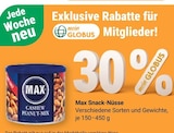 GLOBUS Freilassing - Snack-Nüsse Angebot im Prospekt Snack-Nüsse bei GLOBUS im Freilassing Prospekt für