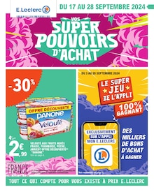 Prospectus E.Leclerc en cours, "VOS SUPER POUVOIRS D'ACHAT", page 1 sur 40