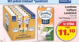 haltbare Landmilch von Landliebe im aktuellen EDEKA Prospekt für 11,10 €