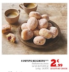 8 Petits Beignets en promo chez Super U 8 Petits Beignets dans le catalogue Super U