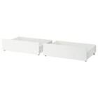 Bettkasten für Bettgestell hoch weiß von MALM im aktuellen IKEA Prospekt