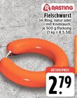 Fleischwurst natur im Angebot bei EDEKA in Krefeld Fleischwurst natur Angebote von Rasting bei EDEKA Krefeld für 2,79 €