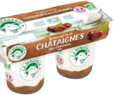 Yaourt brebis châtaigne x 2 - 250 g - LA BERGERIE dans le catalogue NaturéO
