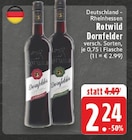 Dornfelder im Angebot bei EDEKA in Duisburg Dornfelder Angebote von Rotwild bei EDEKA Duisburg für 2,24 €