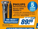 Herrenrasierer Series 5000 S5889/11 Angebote von PHILIPS bei HEM expert Rottenburg für 89,99 €