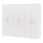 Dressing CICERO blanc 4 caissons - H. 200 x L. 240 x P. 55 cm - Brico Dépôt à Roubaix Dressing CICERO blanc 4 caissons - H. 200 x L. 240 x P. 55 cm en promo chez Brico Dépôt Roubaix à 270,00 €