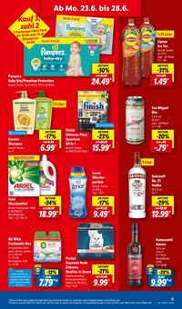 Waschmittel im Lidl Prospekt "LIDL LOHNT SICH" mit 64 Seiten (Mannheim)