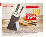 Messerblock „Perfect Cut“ von Justinus Bestecke im aktuellen XXXLutz Möbelhäuser Prospekt für 39,99 €