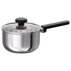 Kasserolle mit Deckel Klarglas/Edelstahl Angebot im IKEA Prospekt Kasserolle mit Deckel Klarglas/Edelstahl im IKEA Prospekt zum Preis von 7,99 €
