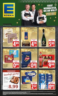 EDEKA Prospekt "FEIERT WEIHNACHTEN WIE IHR WOLLT!" mit  Seiten (Krailling)