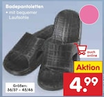 Netto Marken-Discount Ferdinandshof - Badepantoletten Angebot im Prospekt Badepantoletten bei Netto Marken-Discount im Ferdinandshof Prospekt für 4,99 €