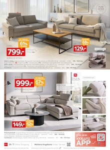 Sofa im aktuellen XXXLutz Prospekt (Duisburg) Sofa im XXXLutz Prospekt "MARKEN ZUM BESTPREIS" mit 30 Seiten (Duisburg)