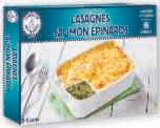 Lasagnes saumon épinard surgelés - CELTIGEL en promo chez Super U Martigues à 3,37 €