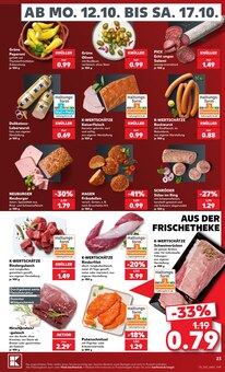 Rindfleisch im Kaufland Prospekt "Hier bin ich richtig" mit 80 Seiten (Augsburg)