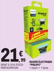 Rasoir électrique - PHILIPS dans le catalogue E.Leclerc