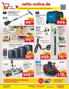 Gartensitzmöbel im Netto Marken-Discount Prospekt "Aktuelle Angebote" mit 71 Seiten (Bonn)