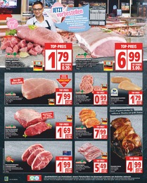 Schweineschnitzel Angebot im aktuellen EDEKA Prospekt auf Seite 6