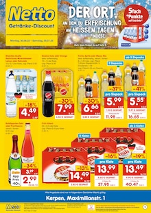 Netto Marken-Discount Hürth Prospekt "DER ORT, AN DEM DU IMMER AUSGEZEICHNETE PREISE FINDEST." mit 6 Seiten