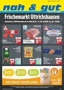 Aktueller nah und gut Prospekt "Wir lieben Lebensmittel!" Seite 1 von 8 Seiten für Kalbach