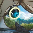 VENTILATEUR DE CAMPING AVEC LAMPE - GRUNDIG en promo à 9,99 € chez Aldi VENTILATEUR DE CAMPING AVEC LAMPE - GRUNDIG dans le catalogue Aldi