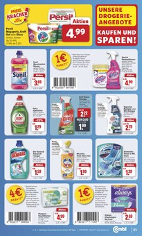 Waschmittel im combi Prospekt "Markt - Angebote" mit 33 Seiten (Paderborn)