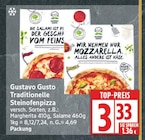 Traditionelle Steinofenpizza Margherita von Gustavo Gusto im aktuellen EDEKA Prospekt