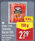 Feinster Bacon XXL im ALDI Nord Prospekt Feinster Bacon XXL von HANDL TYROL im aktuellen ALDI Nord Prospekt für 2,29 €