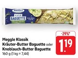Kräuter-Butter Baguette Angebote von Meggle bei EDEKA Ludwigshafen für 1,19 €