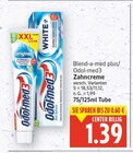 Zahncreme im E center Prospekt Zahncreme von Blend-a-med plus im aktuellen E center Prospekt für 1,39 €