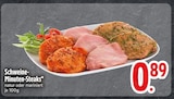 Schweine-Minuten-Steaks im Angebot bei EDEKA in Straubing Schweine-Minuten-Steaks Angebote bei EDEKA Straubing für 0,89 €